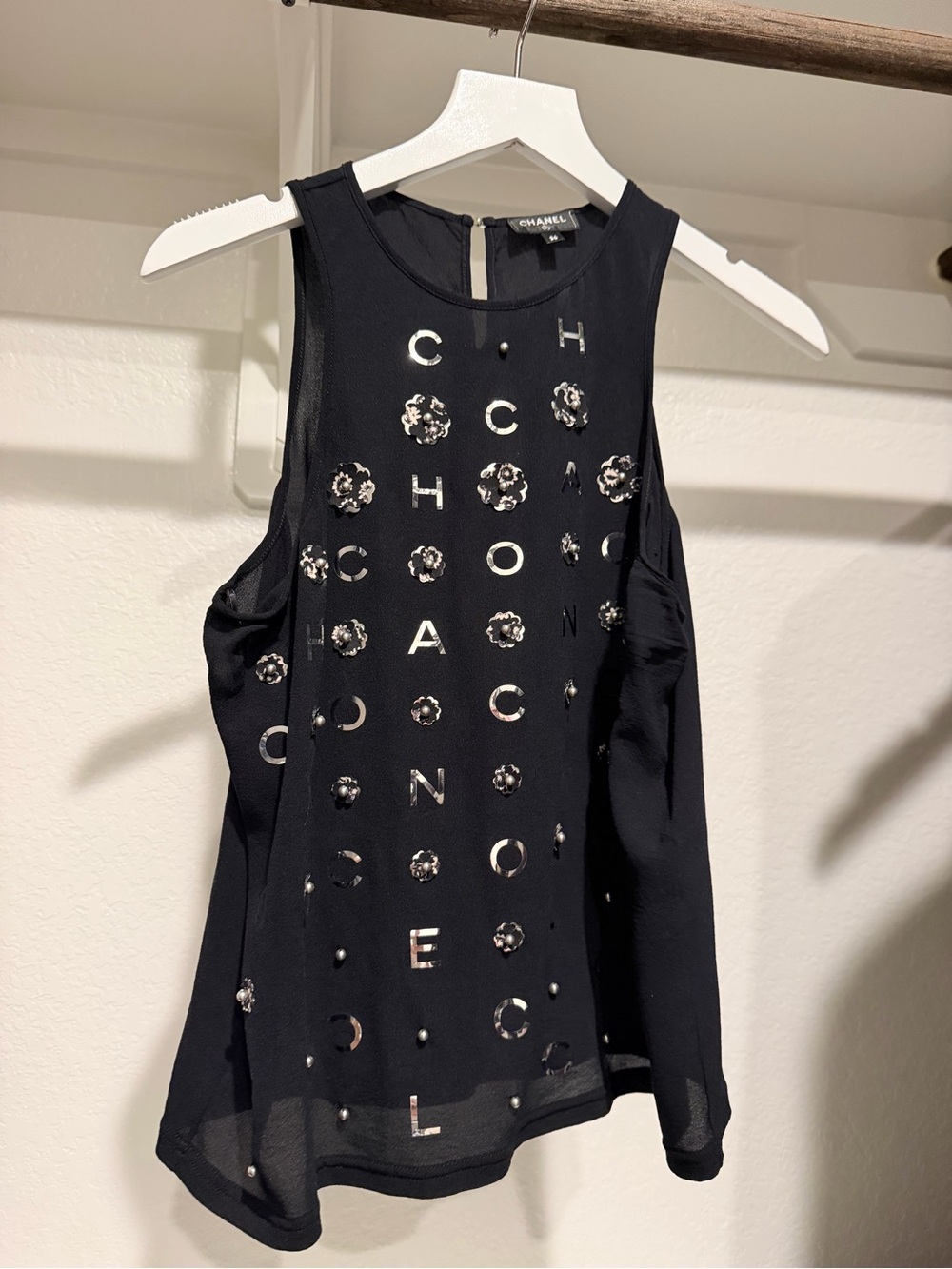 Coco Chanel Black top 36